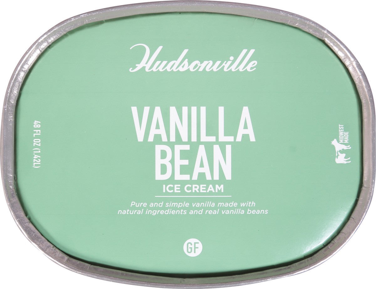 slide 5 of 9, Hudsonville Vanilla Bean Ice Cream 48 fl oz, 48 fl oz