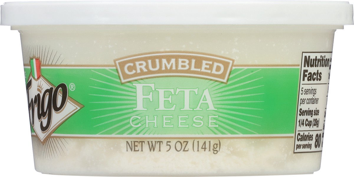 slide 8 of 13, Frigo Crumbled Feta Cheese - 5 oz, 5 oz
