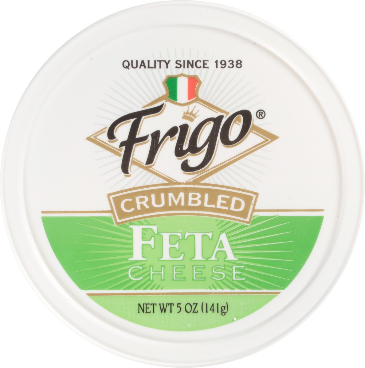 slide 10 of 13, Frigo Crumbled Feta Cheese - 5 oz, 5 oz