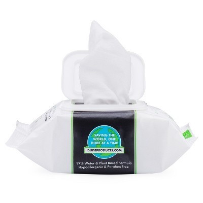 slide 1 of 4, DUDE Face Wipes 30 ea, 30 ct
