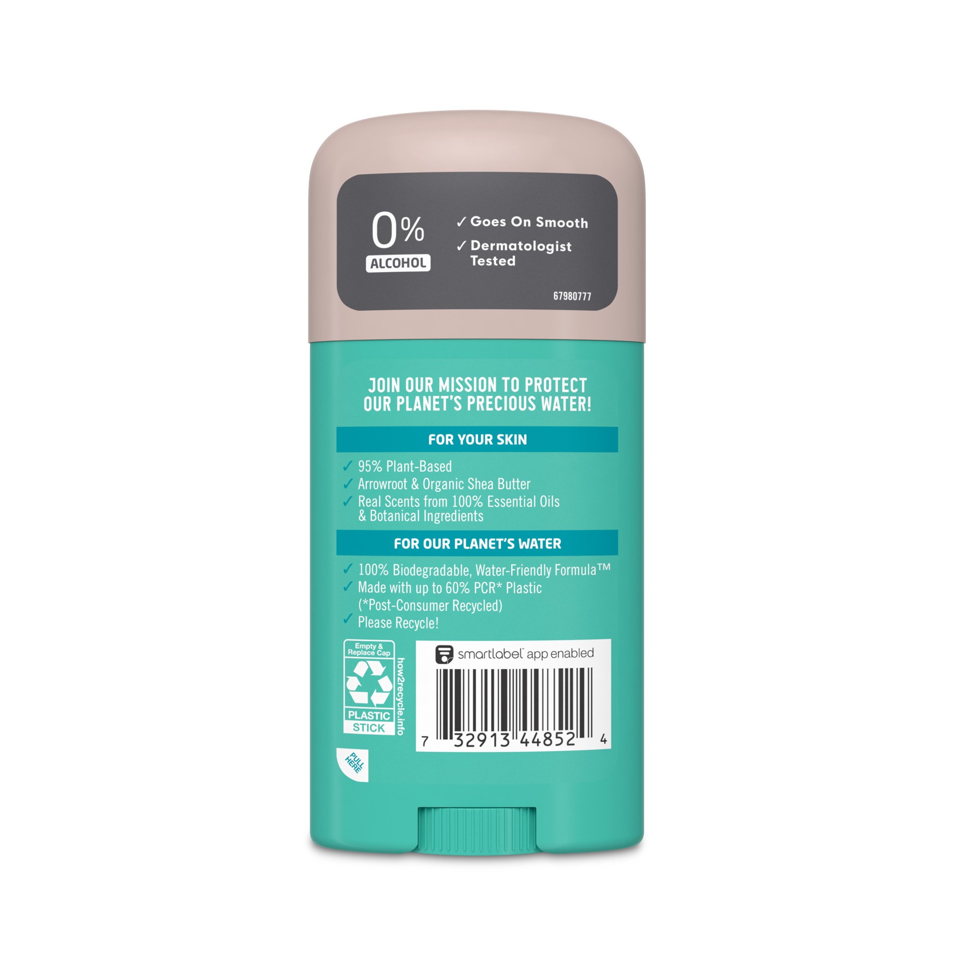 slide 3 of 3, Seventh Generation Aluminum-Free Deodorant Activated Charcoal, 2.65 oz, 2.65 oz