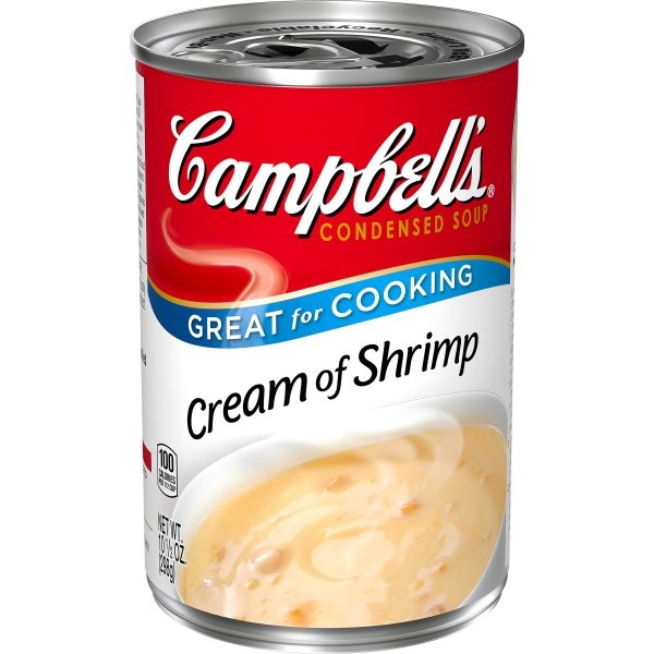 slide 1 of 2, Campbell's Condensed Cream Of Shrimp Soup, 10.5 oz