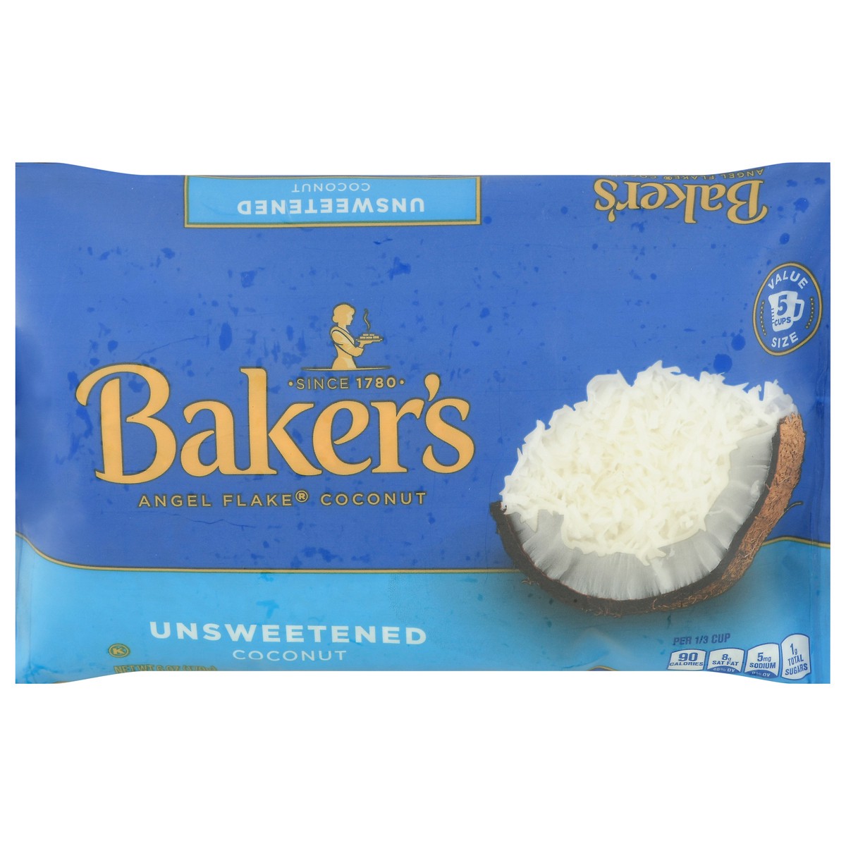 slide 11 of 11, Baker's Unsweetened Angel Flake Coconut, 6 oz