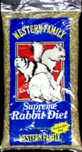 slide 1 of 1, Western Family Supreme Rabbit Food, 4 lb