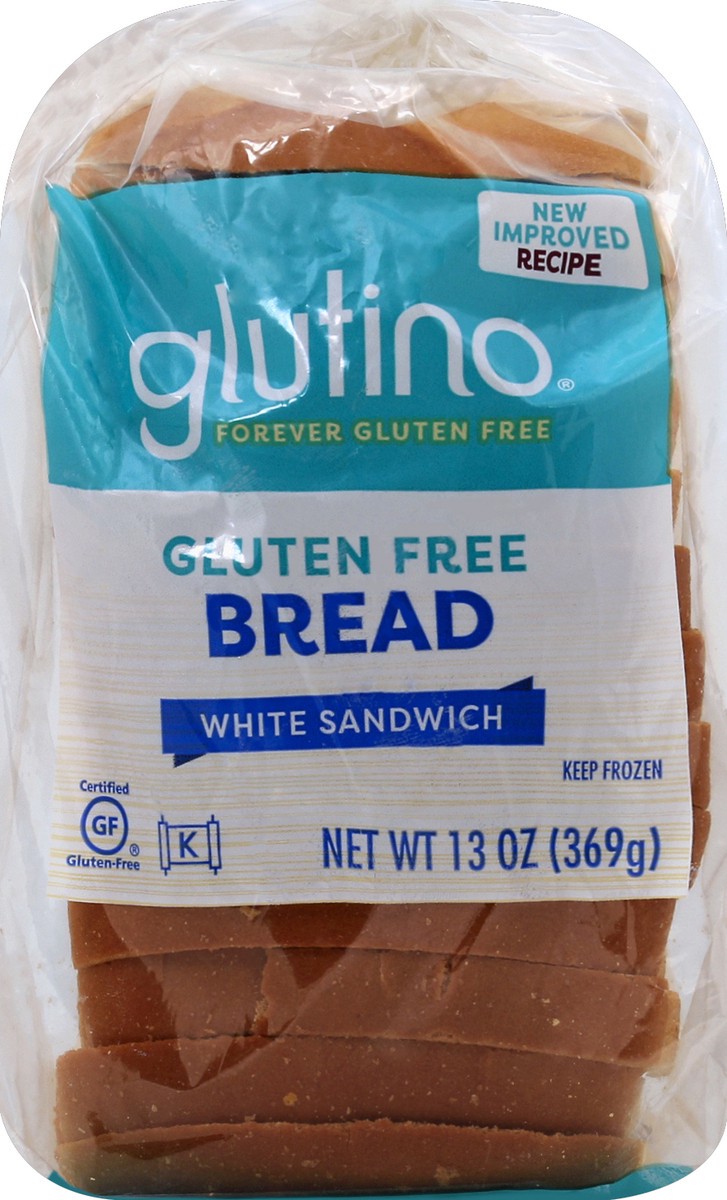 slide 2 of 5, Glutino Gluten Free White Sandwhich Bread, 13 oz