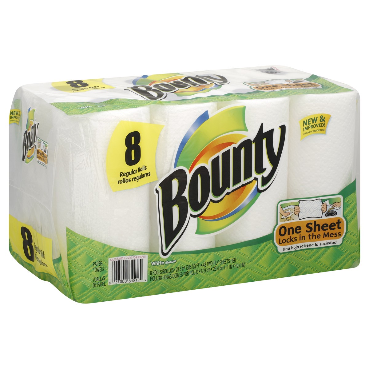 slide 5 of 7, Bounty Paper Towels 8 ea, 8 ct