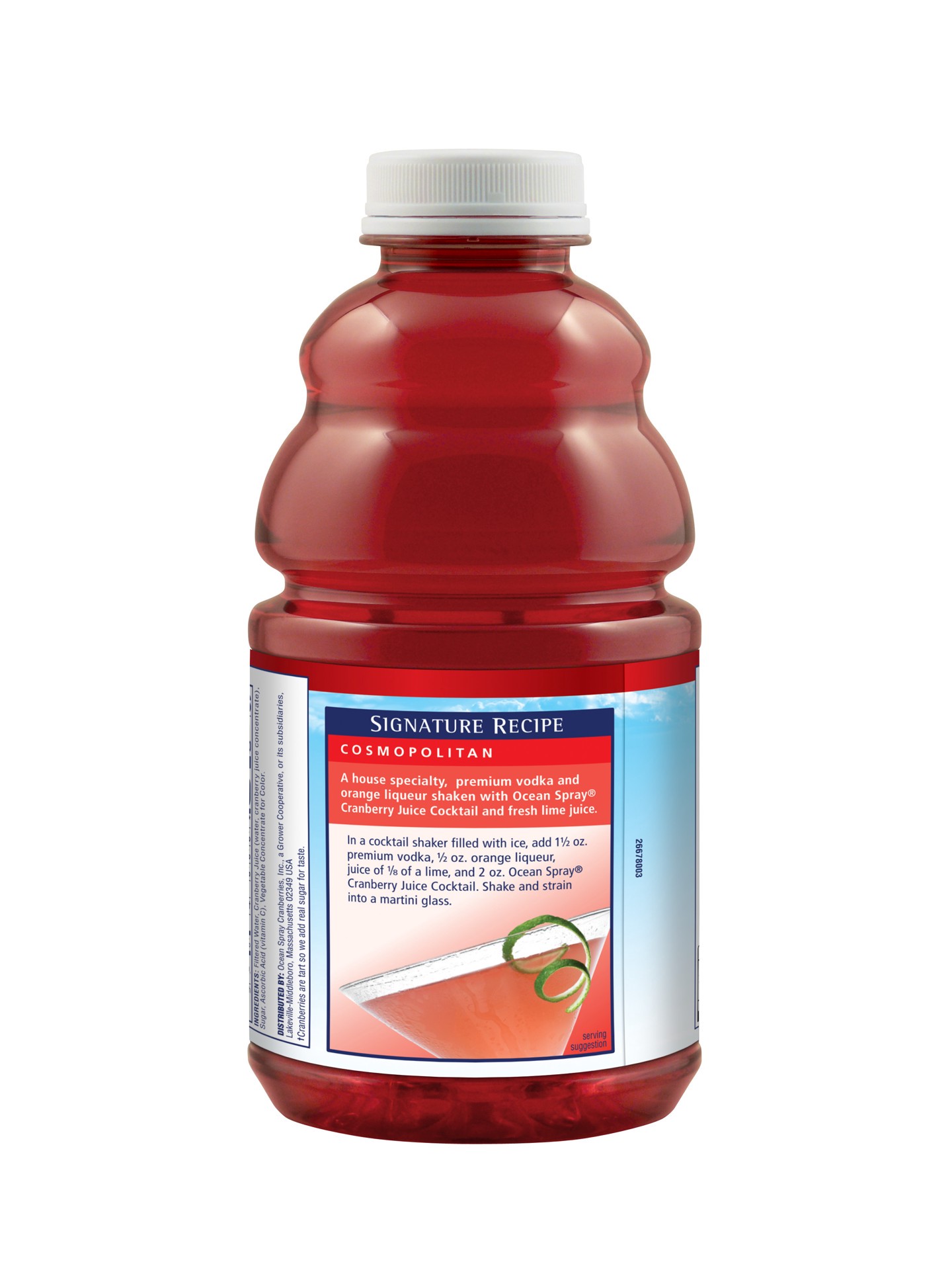 slide 3 of 4, Ocean Spray Cranberry Fruit Mixers - 1 liter, 1 liter