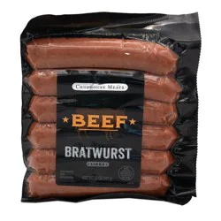Hy-Vee Chophouse Meats, Beef Bratwurst