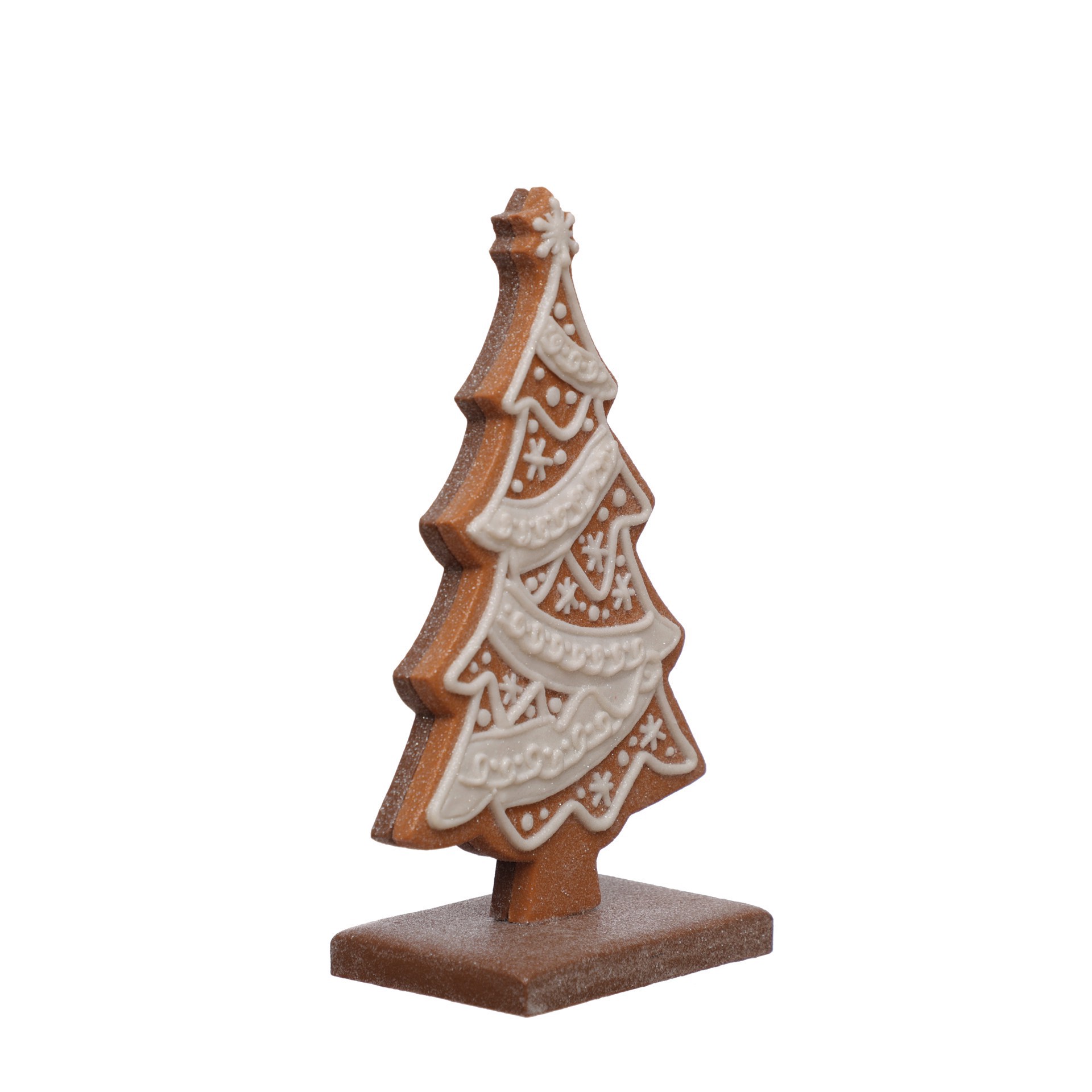 slide 2 of 3, 7.75" Gingerbread Christmas Tree Tabletop Decor By Ashland, 4.75 in x 2.5 in x 7.75 in