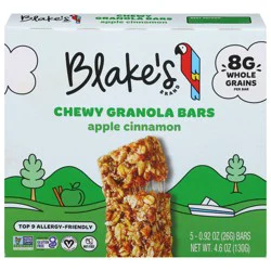 Blake's Seed Based Apple Cinnamon Chewy Granola Bars 5 - 0.92 oz