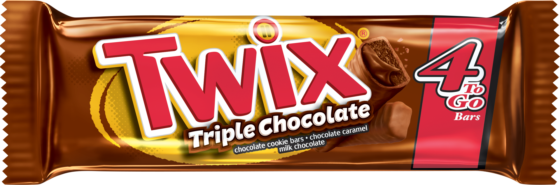 slide 1 of 1, Twix Triple Choclate, 2.82 oz