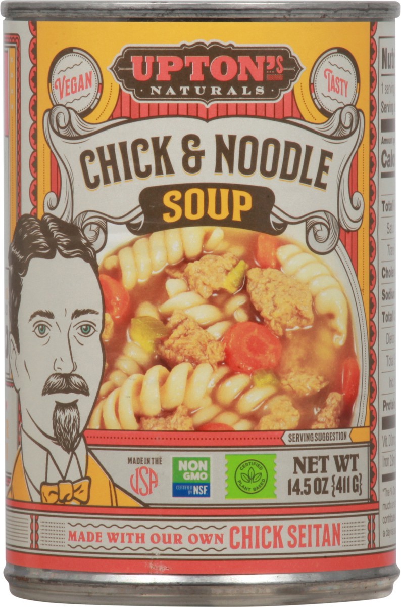 slide 6 of 9, Upton's Naturals Check & Noodle Soup, 14.5 oz