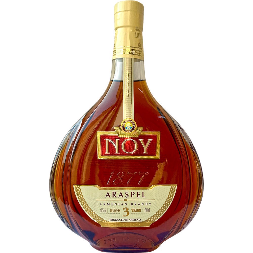 slide 1 of 1, Noy Araspel 3 Yr Brandy, 700 ml