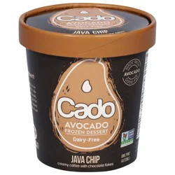 Cado Dairy-Free Java Chip Avocado Frozen Dessert 1 pint