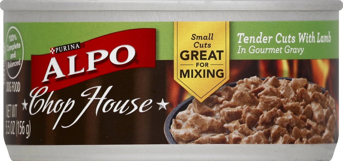 slide 2 of 2, Purina Alpo Chop House Tender Cuts With Lamb In Gourmet Gravy Dog Food, 5.5 oz