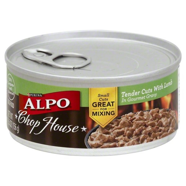 slide 1 of 2, Purina Alpo Chop House Tender Cuts With Lamb In Gourmet Gravy Dog Food, 5.5 oz