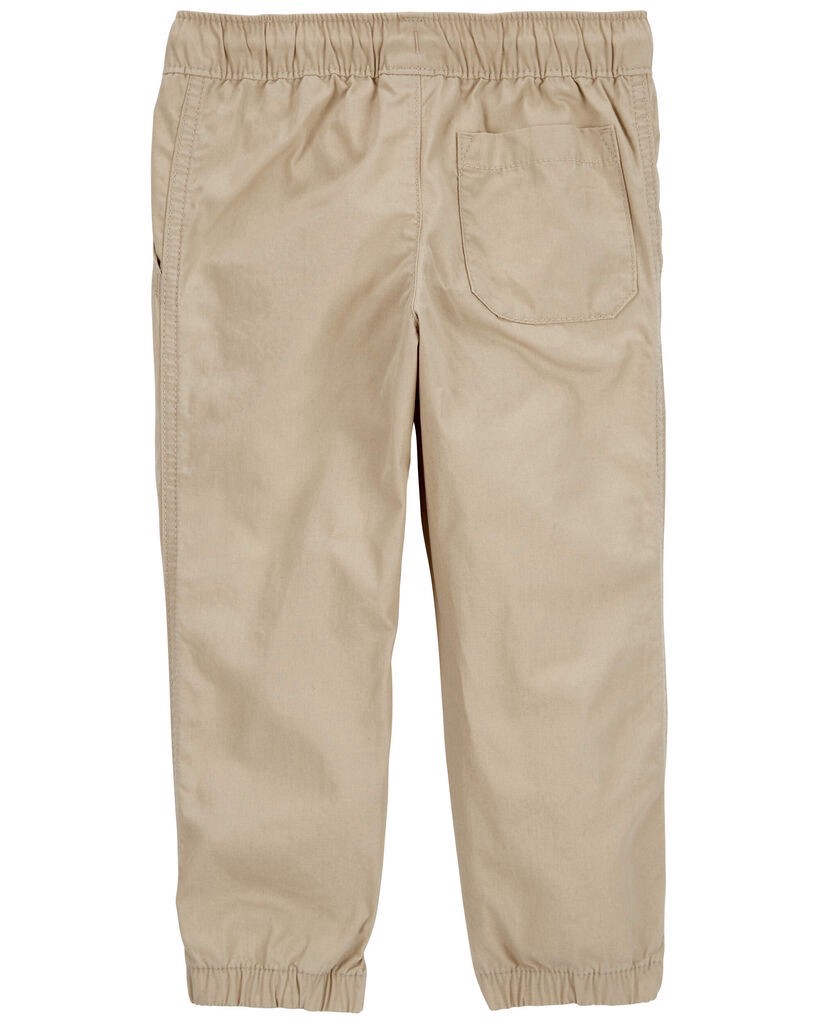 slide 3 of 3, Carter's Baby Drawstring Joggers Khaki 3M, 1 ct