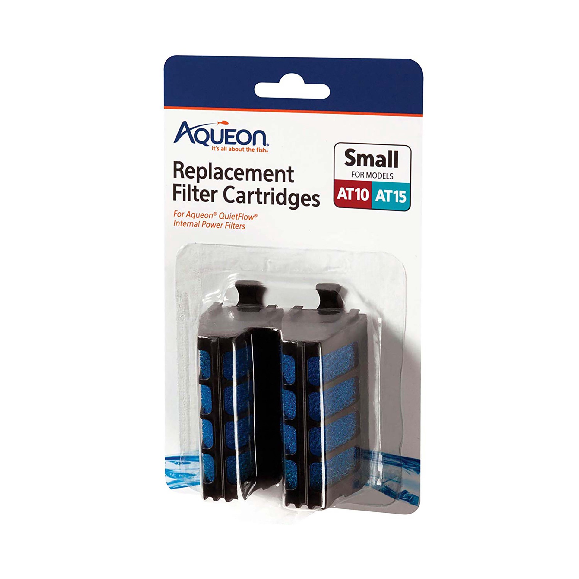 slide 1 of 7, Aqueon Replacement Internal Filter Cartridge Small - 2 pack, 2 ct; small