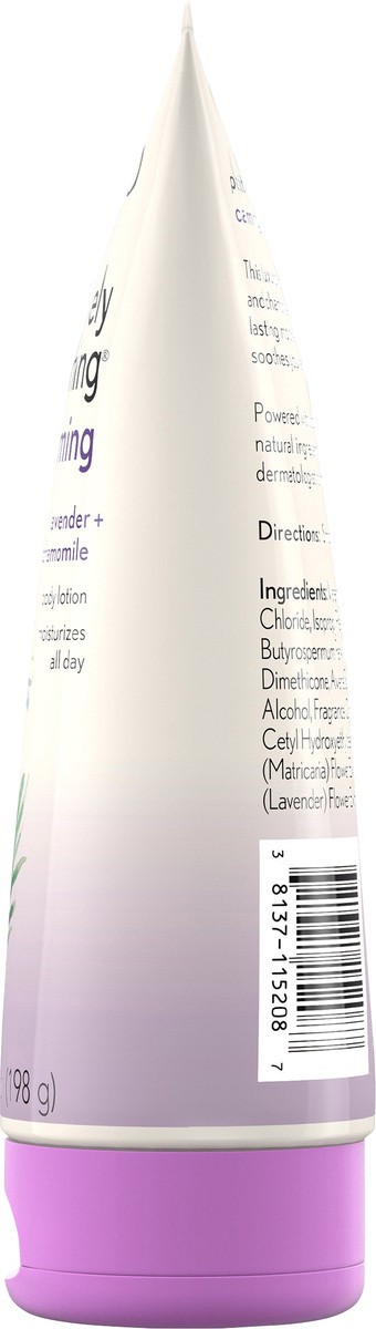 slide 4 of 7, Aveeno Positively Nourishing Calming Body Lotion with Lavender, Chamomile, Soothing Oatmeal & Shea Butter, Daily Moisturizing Lotion for All-Day Hydration & Dry Skin Relief, 7 oz, 7 oz