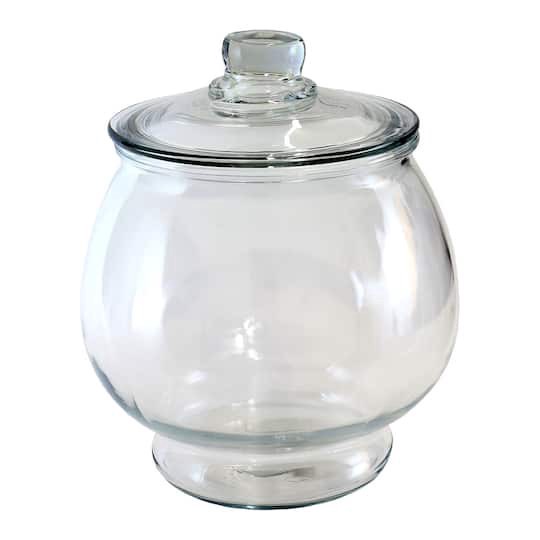 slide 1 of 3, 9" Clear Glass Terrarium By Ashland, 7 in x 7 in x 8.8 in