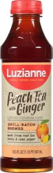 Luzianne Small-Batch Brewed with Ginger Peach Tea 18.5 fl oz