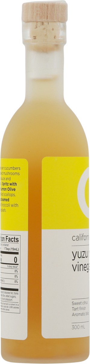 slide 7 of 9, O California Yuzu Rice Vinegar 10.1 fl oz, 10.1 fl oz