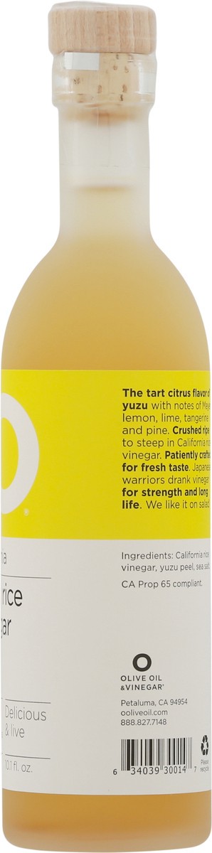 slide 9 of 9, O California Yuzu Rice Vinegar 10.1 fl oz, 10.1 fl oz