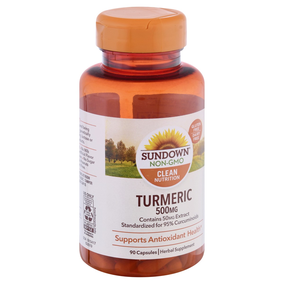 slide 2 of 9, Sundown Naturals Turmeric, 90 ct; 500 mg