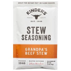 Kinder's Grandpa's Beef Stew Seasoning Mix 1.2 oz