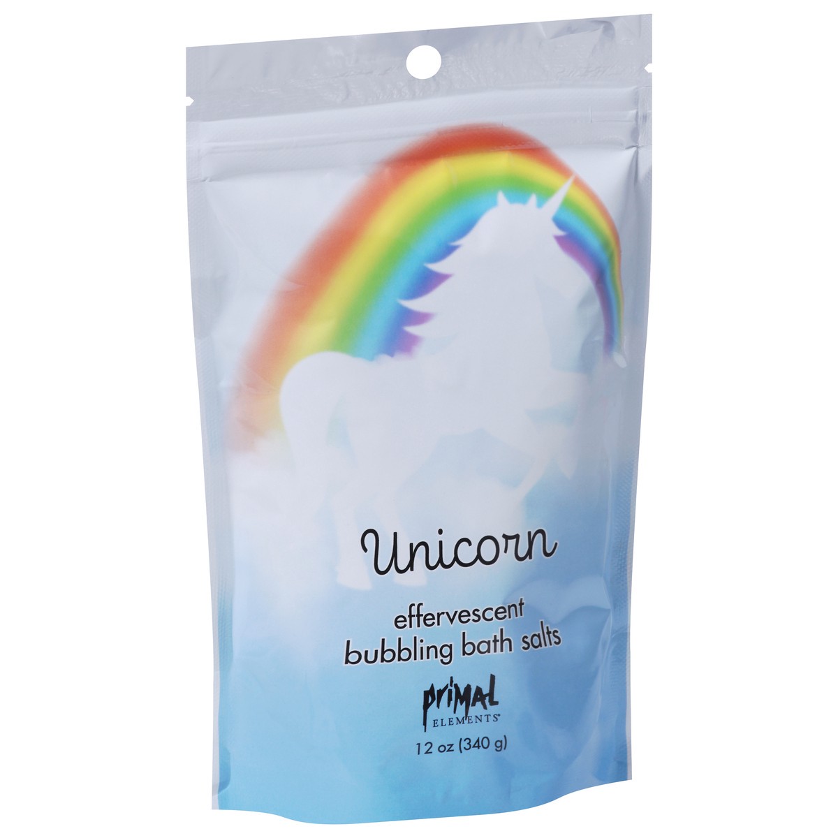 slide 5 of 9, Primal Elements Unicorn Effervescent Bubbling Bath Salts 12 oz, 12 oz