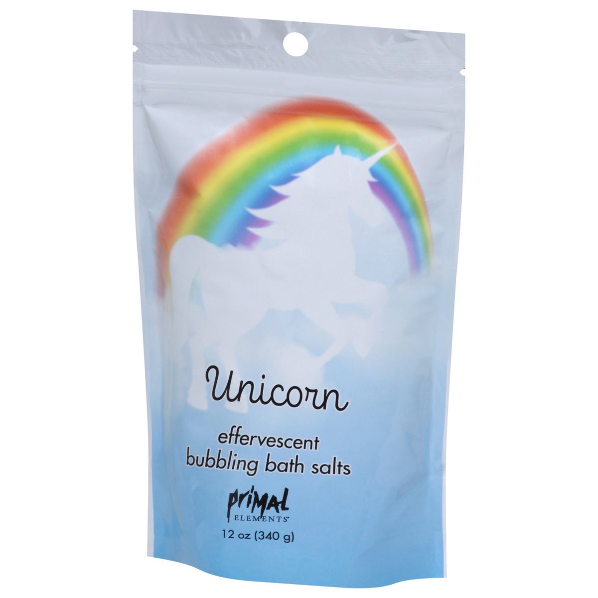 slide 4 of 9, Primal Elements Unicorn Effervescent Bubbling Bath Salts 12 oz, 12 oz