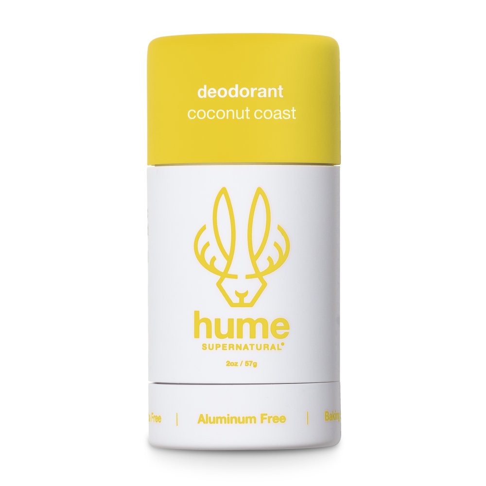 slide 1 of 1, Hume Supernatural Deodorant Stick Coconut Coast Aluminum Free, 2 oz