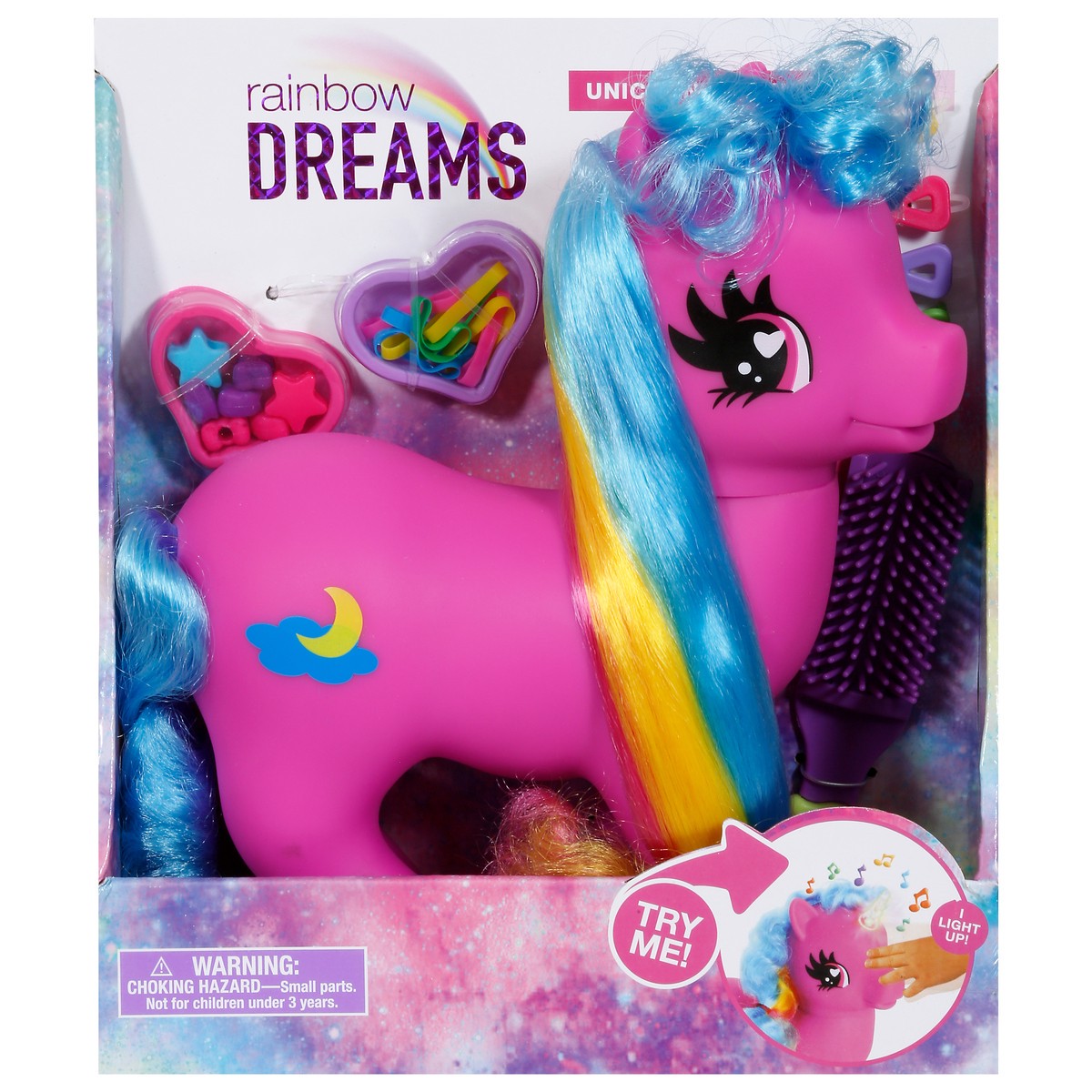 slide 4 of 13, Rainbow Dreams Unicorn Styling Set 8 Pieces, 1 ct