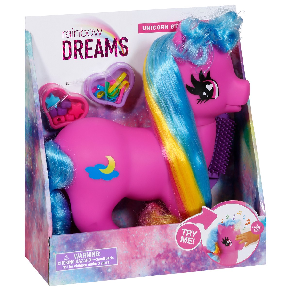 slide 11 of 13, Rainbow Dreams Unicorn Styling Set 8 Pieces, 1 ct