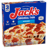 slide 6 of 22, Jack's Original Thin Crust Pepperoni Frozen Pizza (Pack of 3), 43.1 oz
