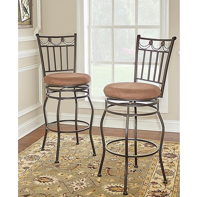 slide 2 of 6, Linon Home Preston Counter Stool, 24 in