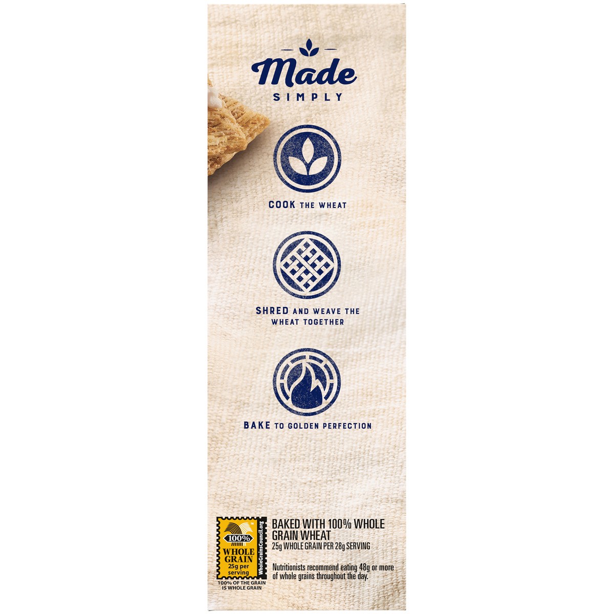 slide 7 of 9, Triscuit Reduced Fat Whole Grain Wheat Crackers, Vegan Crackers, 7.5 oz, 7.5 oz