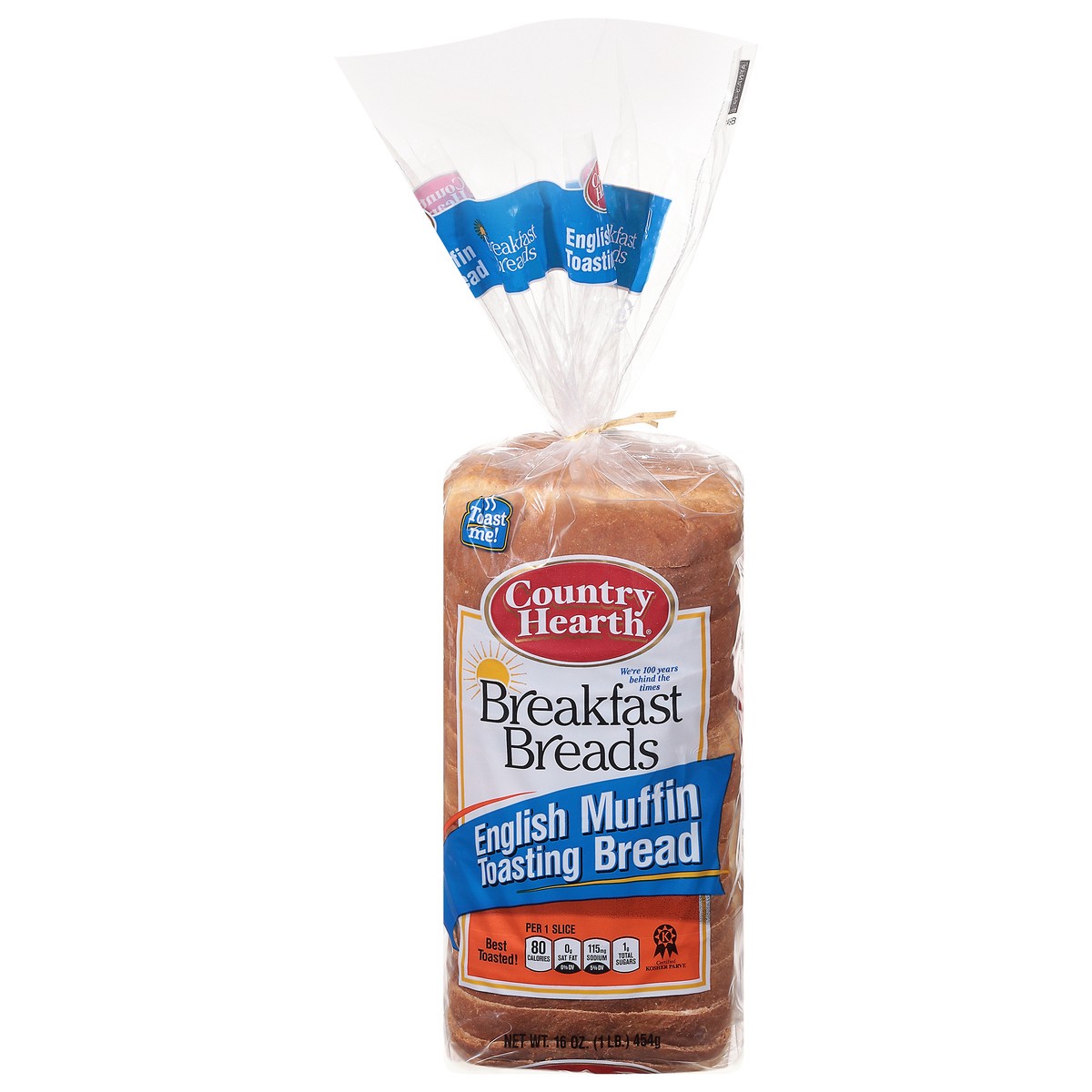 slide 1 of 9, Country Hearth English Muffin Toasting Bread, 16 oz