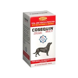 slide 1 of 1, Cosequin Multi Chewable Tablets For Small To Medium Dogs, 45 ct