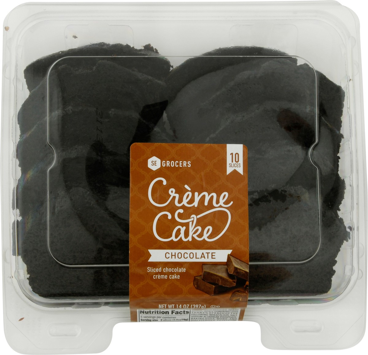 slide 13 of 13, Se Grocers Slcd Choc Crmck Loaf, 14 oz