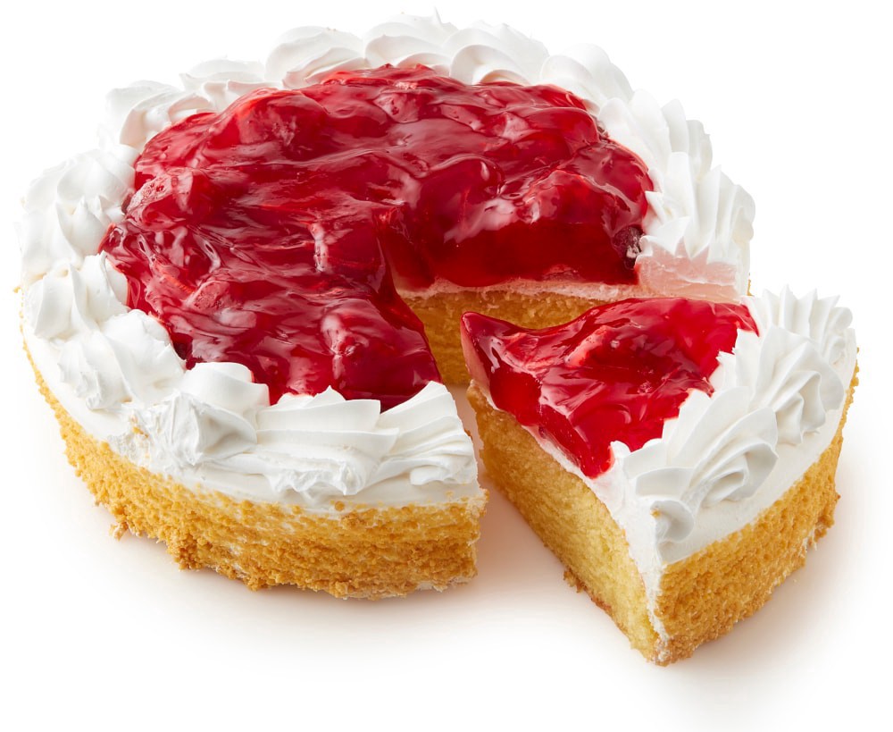 slide 1 of 2, Bakery Fresh Strawberry Crunch Cake, 22 oz