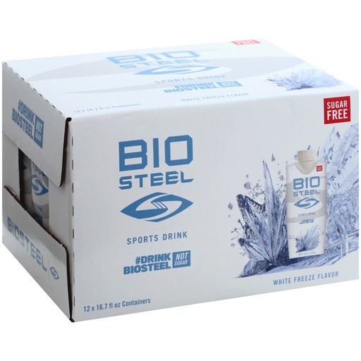 slide 1 of 1, BioSteel Sports Drink - White Freeze, 12 ct