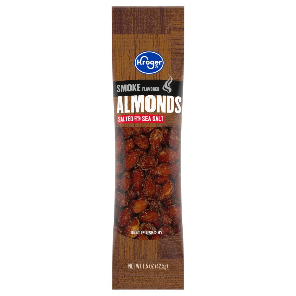 slide 4 of 4, Kroger® Salted Smoke Flavored Almonds, 1.5 oz
