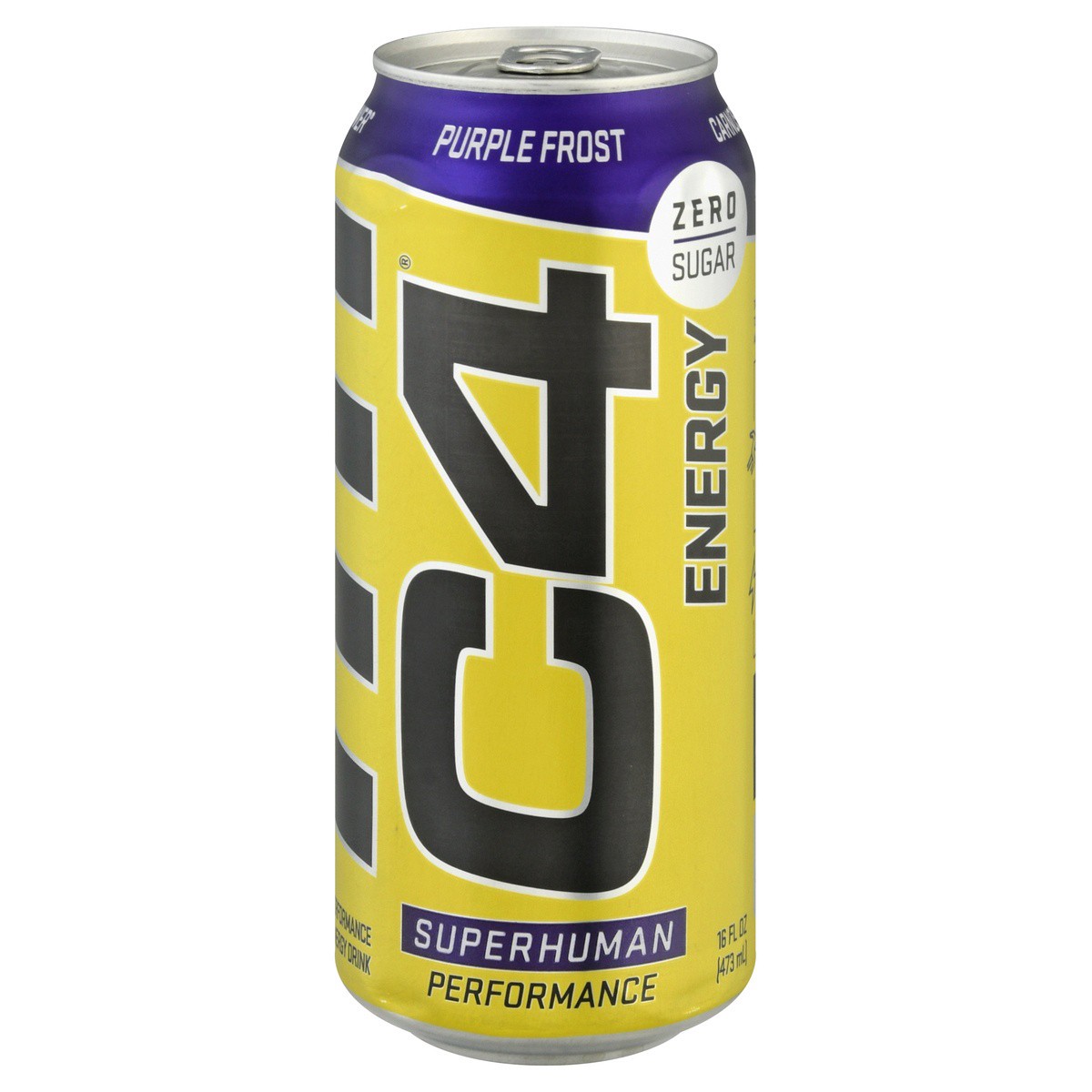 slide 1 of 9, C4 Sport CarboNaturaled Zero Sugar Energy Drink Purple Frost, 16 fl oz