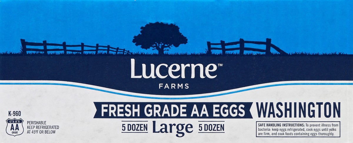 slide 3 of 4, Lucerne Dairy Farms Large Grade AA Eggs, 60 ct