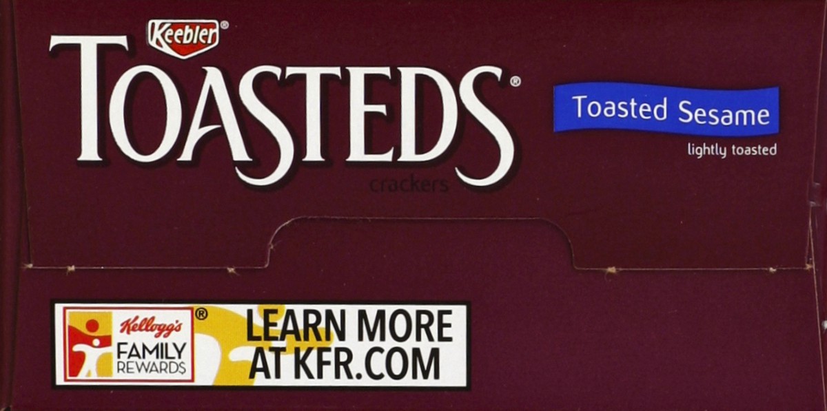 slide 3 of 8, Toasteds Crackers 8 oz, 8 oz