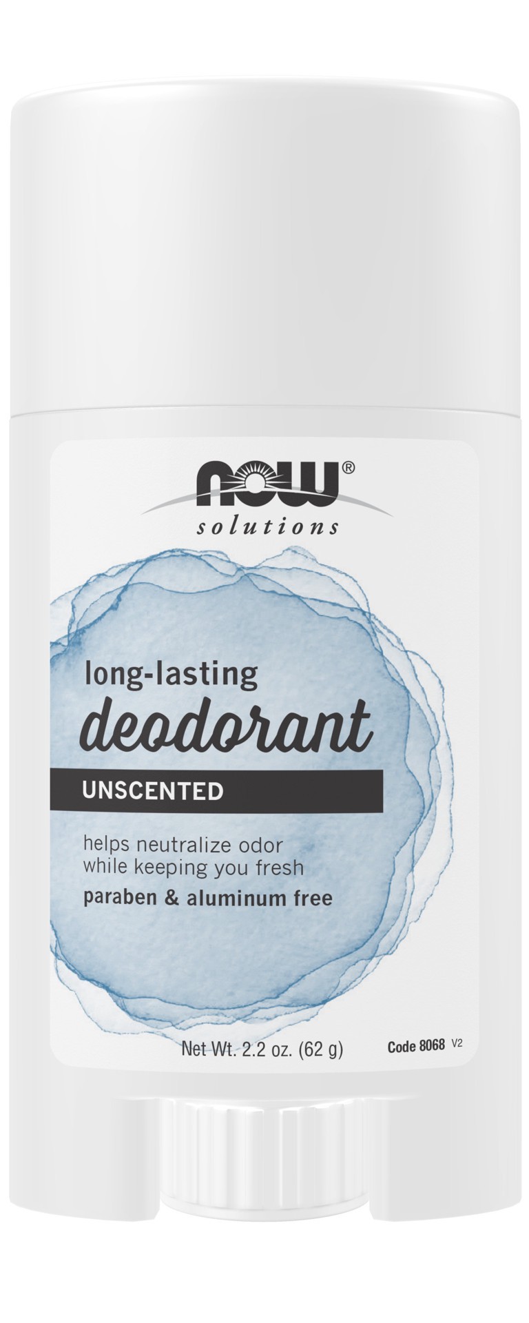 slide 1 of 4, NOW Solutions Long-Lasting Deodorant Stick, Unscented - 2.2 oz., 2 oz