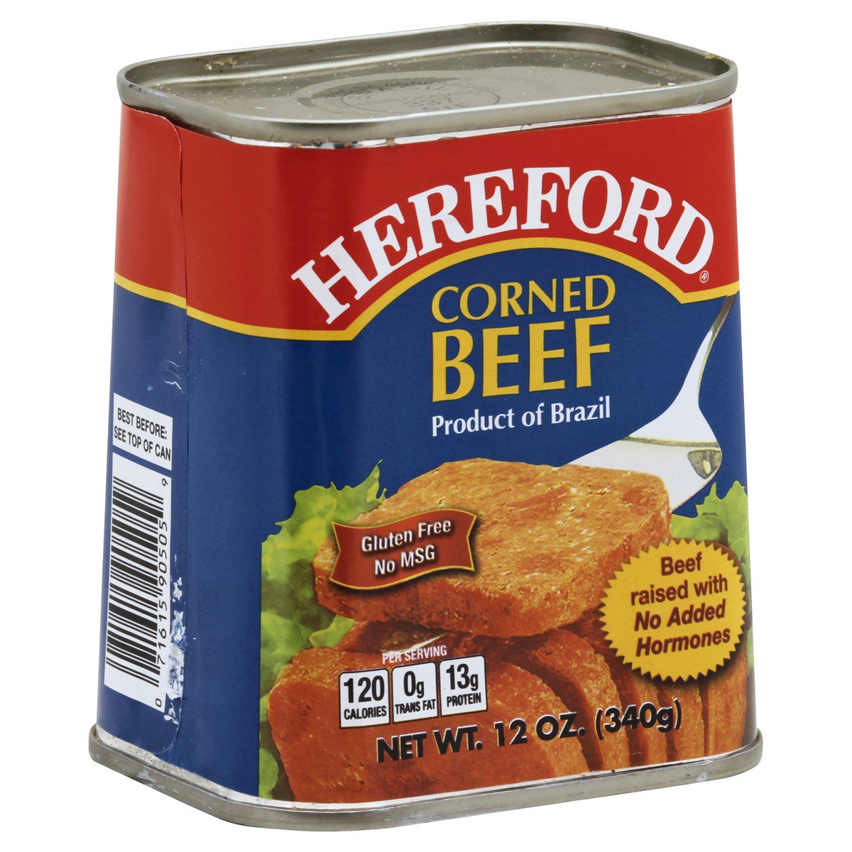 slide 6 of 9, Hereford Corned Beef, 12 oz