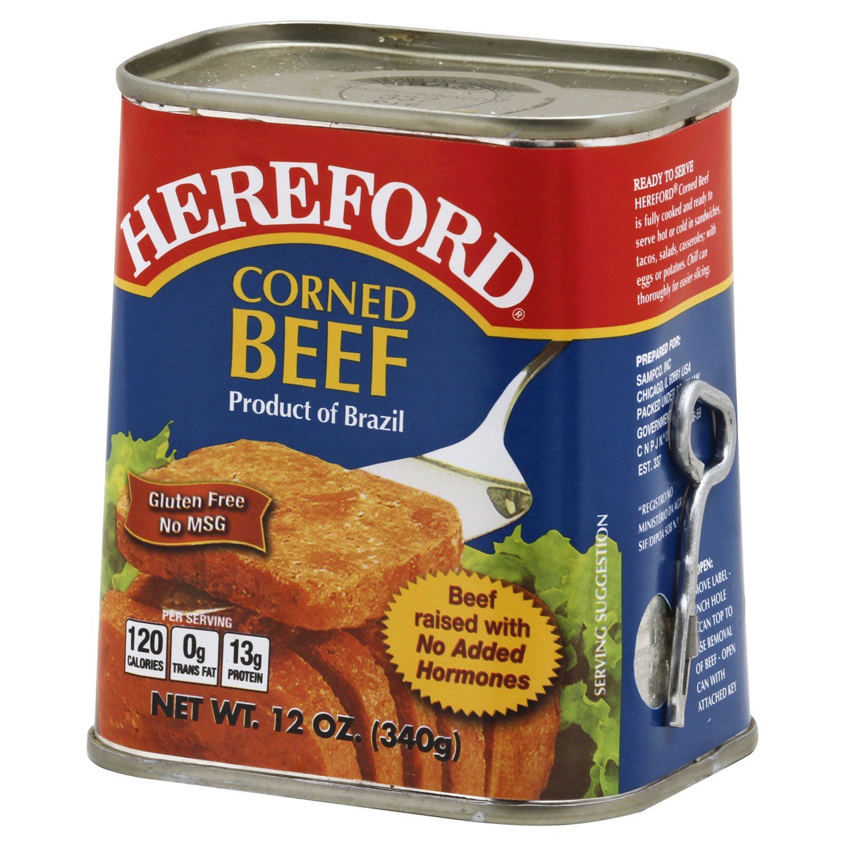 slide 9 of 9, Hereford Corned Beef, 12 oz