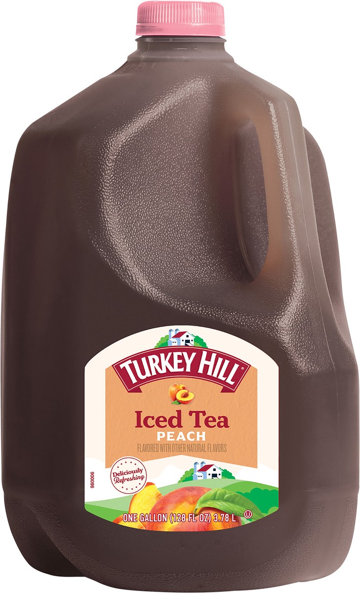 slide 3 of 3, Turkey Hill Peach Tea, 1 gal